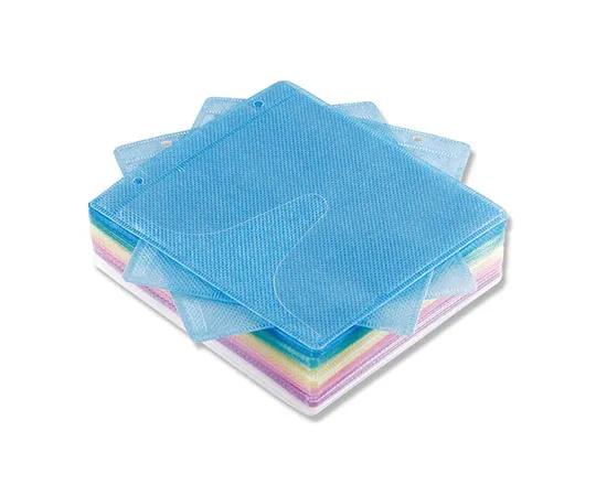 63-1366-17　［Discontinued］DVD/CD Non-woven Fabric Case 5 Colors Mix 50 Sheets　007440145