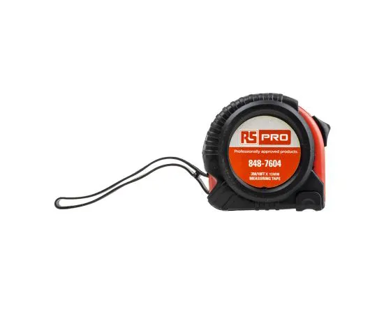 63-5147-06　［Discontinued］RS PRO 3m Tape Measure, , Metric & Imperial　848-7604