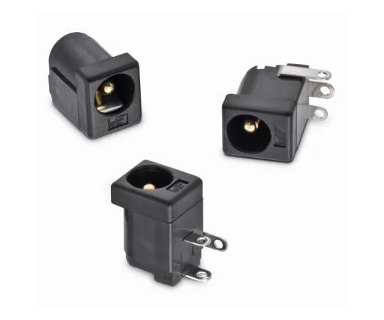 63-8358-13　Wurth Elektronik Through Hole DC Power Socket WR-DC Series, 5.5mm Right Angle 5A　694108301002