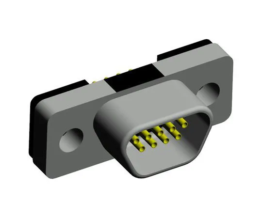 63-8431-82　Norcomp 380, MICRO-D Series, 9 Way PCB D-sub Connector Socket, 1.27mm Pitch　380-009-213L001