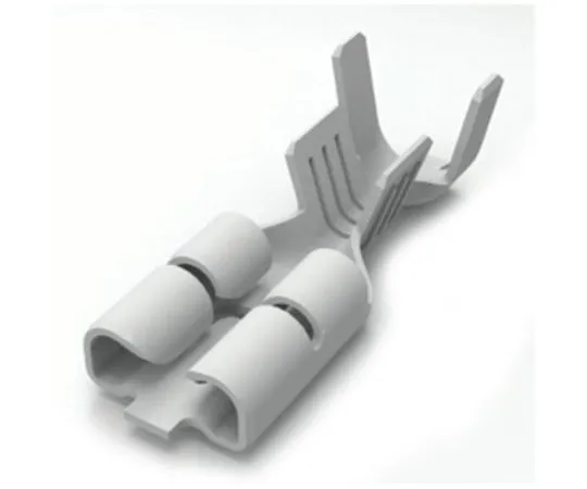 63-9675-62　TE Connectivity FASTON .187 Series Crimp Receptacle, 4.8 x 0.8mm, 0.5mm² to 1.5mm², 20AWG to 16AWG, Tin Plated　2293255-1