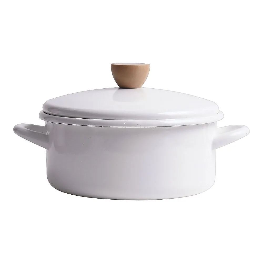 63-5693-17　［Discontinued］Cozy Cook Enameled Handpan 20 cm　ANB4001