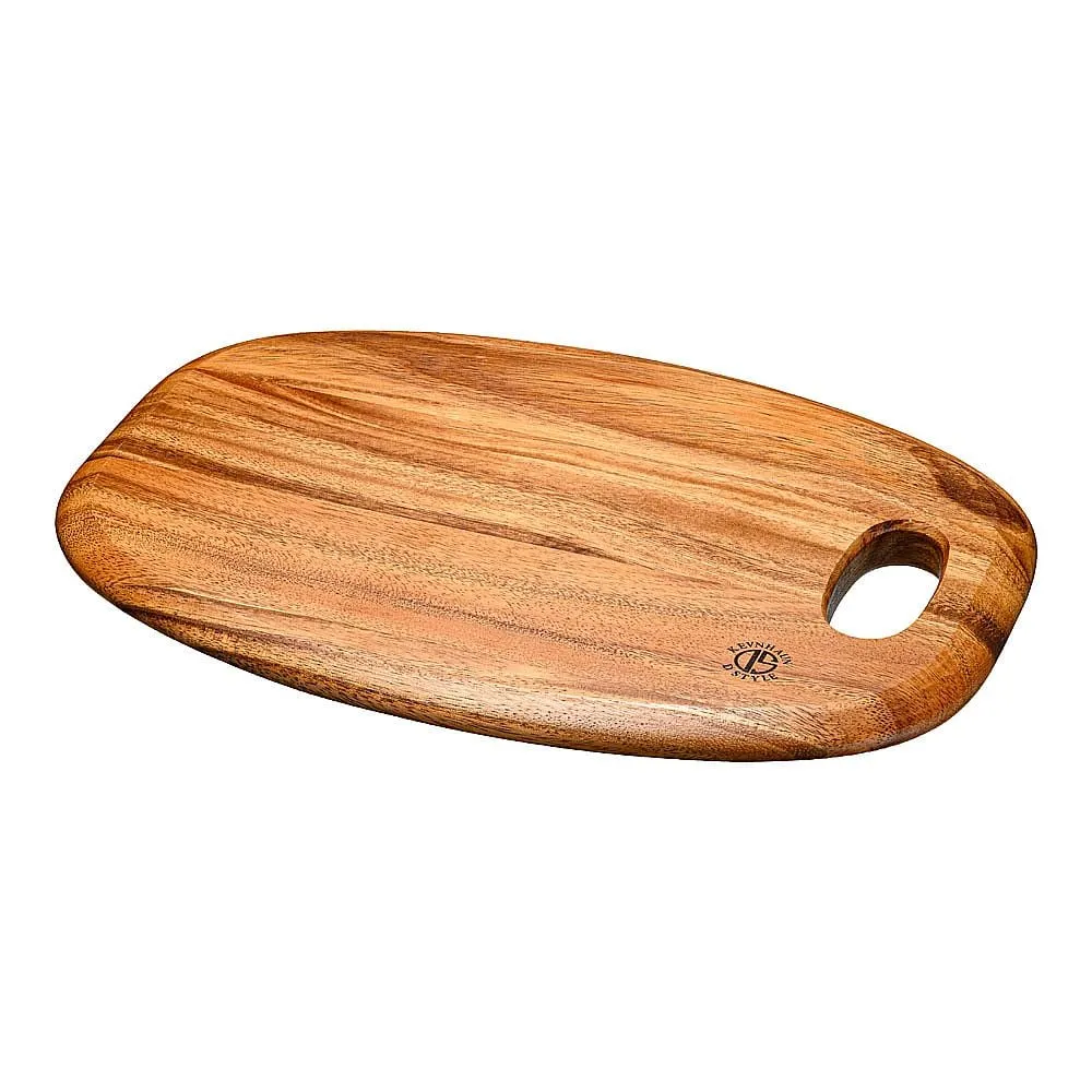 62-6737-05　［Discontinued］Oval Cutting Board & Cake Tray L Kevenhaun D Style
