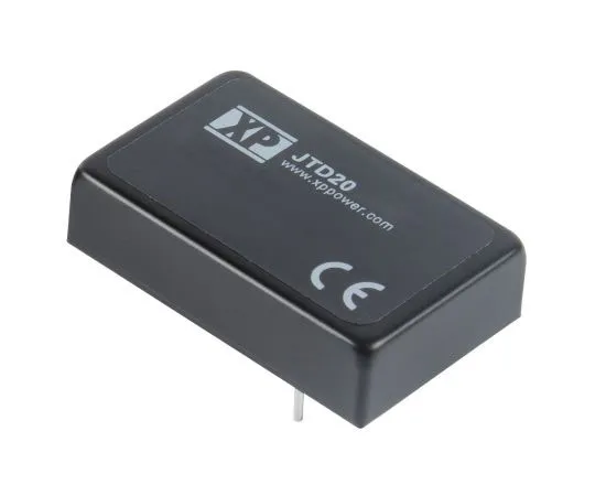 63-8445-26　XP Power JTD20 20W Isolated DC-DC Converter Through Hole, Voltage in 18 → 75 V dc, Voltage out 12V dc　JTD2048S12