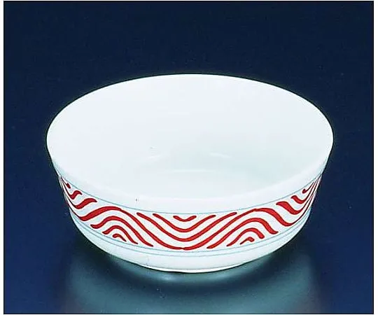 62-6850-50　［Discontinued］Melamine "Wave" Shallow Small Bowl　NA-11B