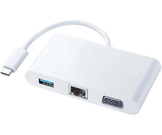 64-0905-19　［Discontinued］USB Type C-VGA Multi Conversion Adapter with LAN　AD-ALCMVL