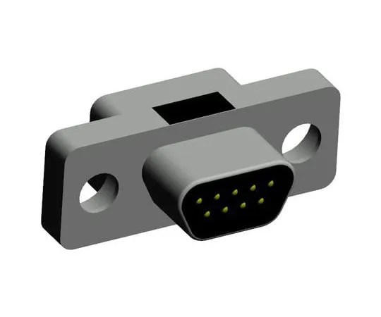 63-8431-81　Norcomp 380, MICRO-D Series, 9 Way PCB D-sub Connector Plug, 1.27mm Pitch　380-009-113L001