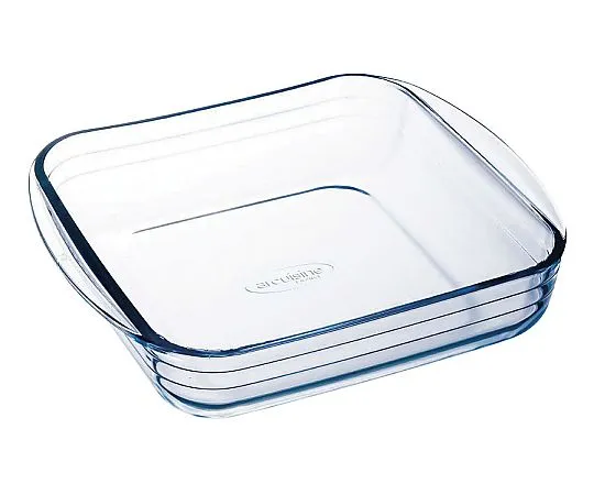 62-6824-85　［Discontinued］Alcuisine Square Plate 209BA