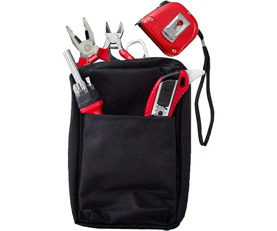 63-3965-73　［Discontinued］Simple Tool Set Black with Storage Bag　YDP-6BK