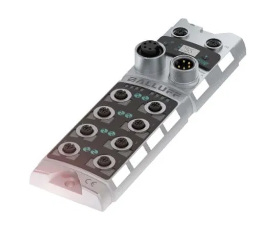 63-8418-42　BALLUFF M12 4-Pin - 8 x M12 5-Pin Female Input/Output Module for *** with Ethernet/IP Programme, High Performance　BNI PNT-508-105-Z015