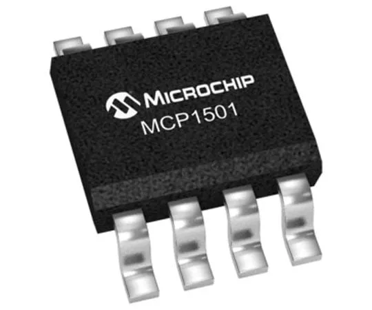 63-8350-36　Microchip MCP1501-10E/SN, Fixed Series Voltage Reference 1.02V, ±0.08 % 8-Pin, SOIC　MCP1501-10E/SN