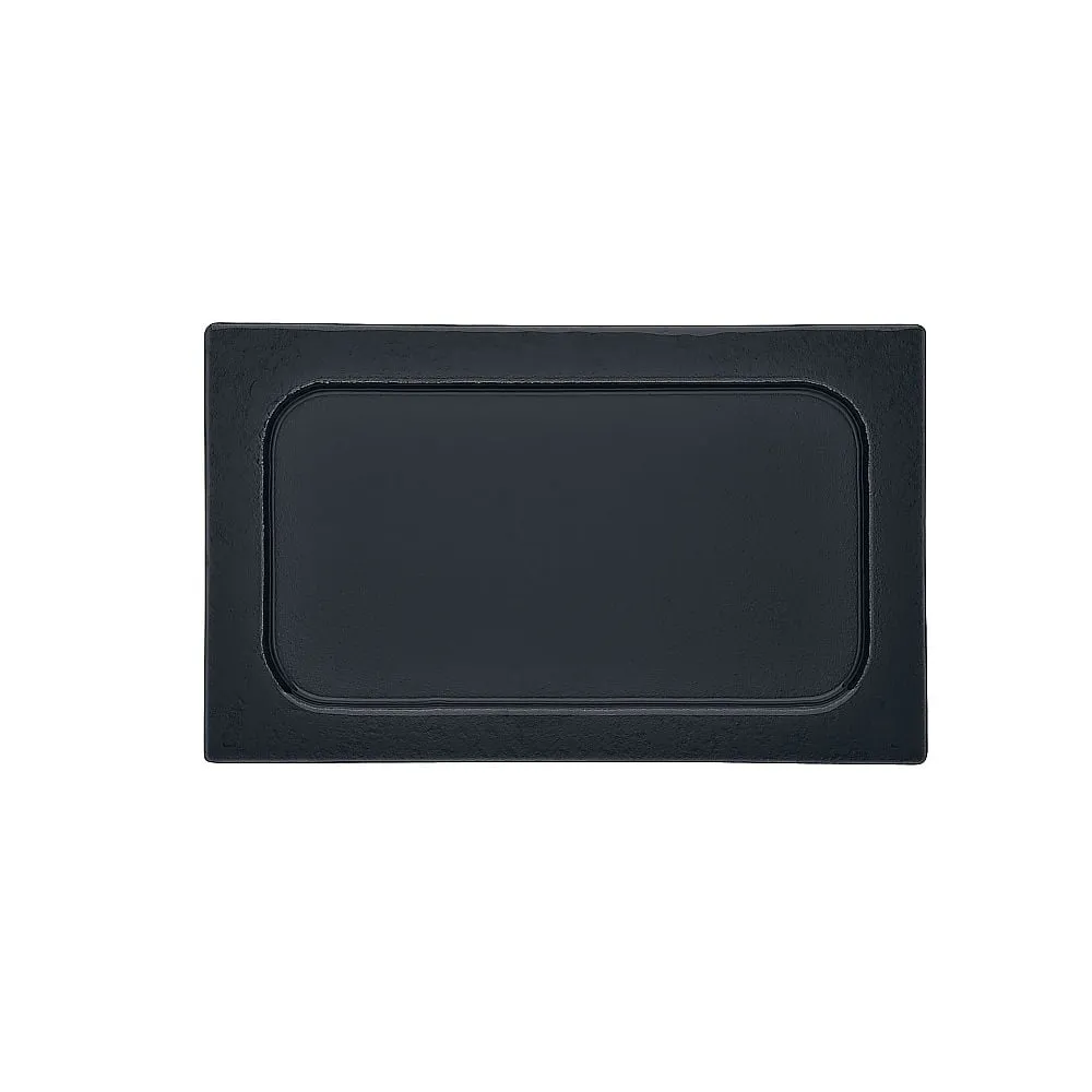 62-6672-11　［Discontinued］Scenario GN Dish Black 1/1 (Glass)　9376100