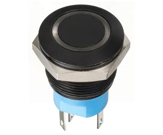 63-9675-56　APEM Double Pole Double Throw (DPDT) Momentary Push Button Switch, IP67, 19.2 (Dia.)mm, Panel Mount, 30V dc　AV900220000270K