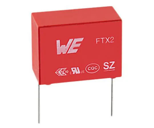 63-8379-13　Wurth Elektronik 150nF Polypropylene Capacitor PP 275V ac ±10% Tolerance WCAP-FTX2 Series　890324025022