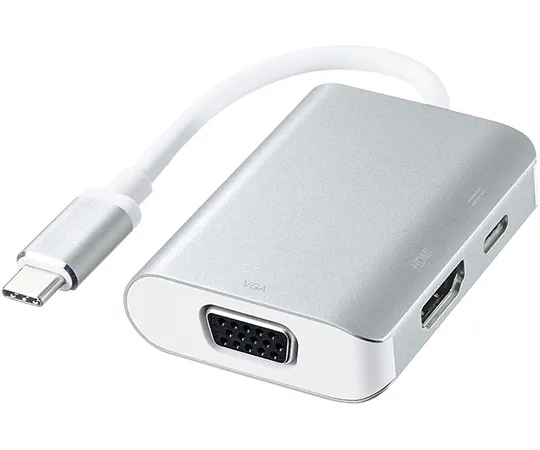 64-0905-17　［Discontinued］USB Type C - HDMI/VGA Conversion Adapter　AD-ALCHV