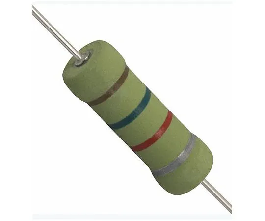 63-8396-06　Ohmite 1.5kΩ 2W Ceramic Resistor ±10% Minimum of -1300ppm/°C　OY152KE