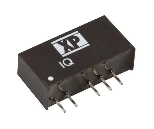 63-8365-36　XP Power IQ 1W Isolated DC-DC Converter Through Hole, Voltage in 4.5 → 5.5 V dc, Voltage out ±5V dc　IQ0505S