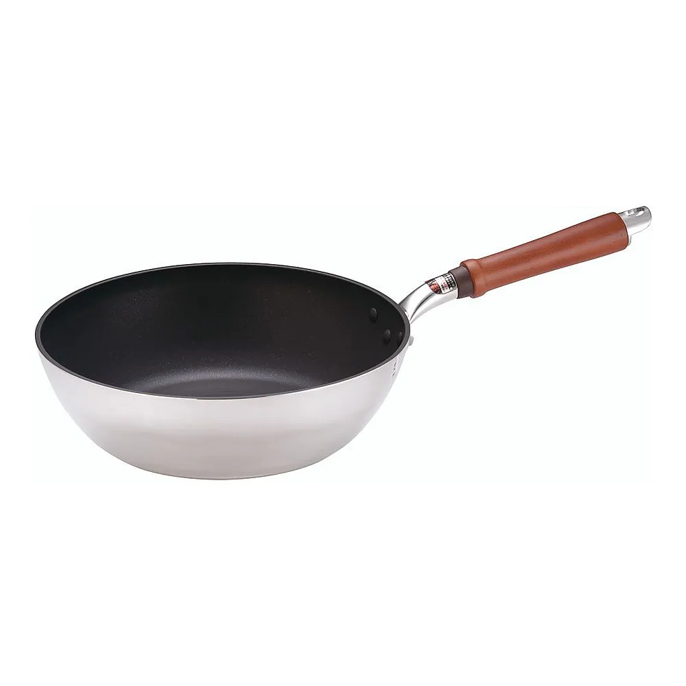 62-6347-31　［Discontinued］Senren Cast Deep Frying Pan 22 cm