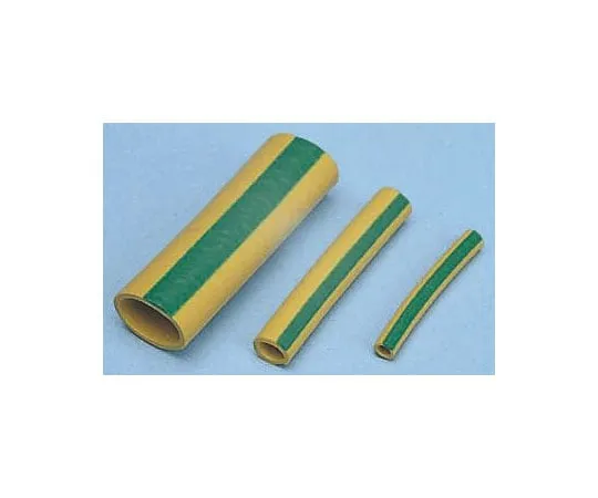 63-8343-44　SES Expandable Neoprene/Chloroprene Green/Yellow Cable Sleeve, 7.5mm Diameter, 30mm Length　2010006060