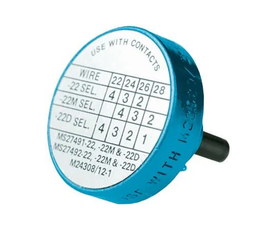 64-0267-41　Harting Crimp Tool Die, D-sub-M, Wire size 28 → 18 AWG　09990000502