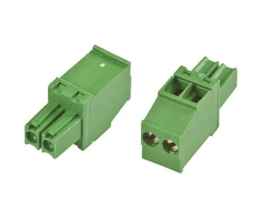 64-0343-18　TE Connectivity Non-F***d Terminal Block, 2 Way/Pole, Screw Down Terminals, 30 → 14 AWG Cable Mount, Nylon, 300 V　1986371-2