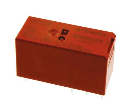 64-0219-56　TE Connectivity SPDT Non-Latching Relay PCB Mount, 24V dc Coil, 16A　RT314024 9-1393239-8