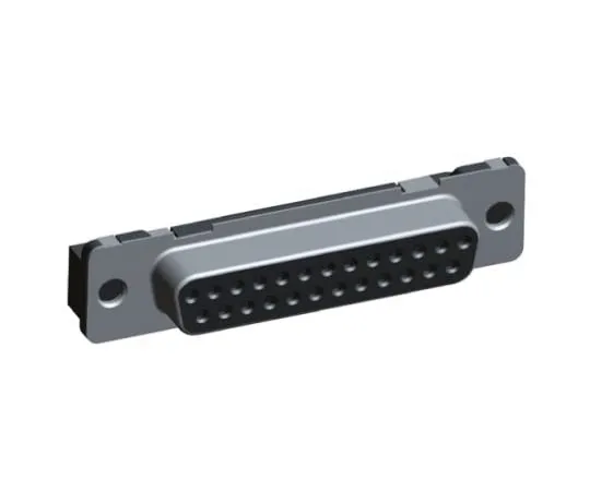 64-0222-94　TE Connectivity Amplimite HD-20 Series, 25 Way Through Hole PCB D-sub Connector Socket, 2.77mm Pitch, with 4-40 UNC,　5745967-8