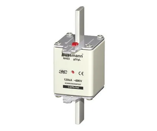 64-0307-36　Cooper Bussmann 500A 3 NH Centred Tag F***, gG - gL, 690V ac　500NHG3B-690