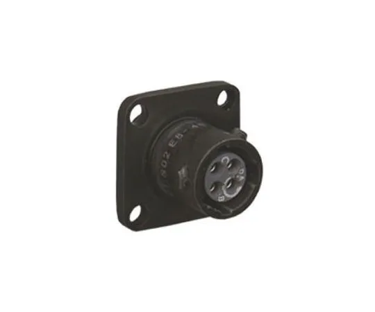 64-0246-80　Souriau UTS Series Flange Mount Connector, 3 contacts Plug　UTS08E3S