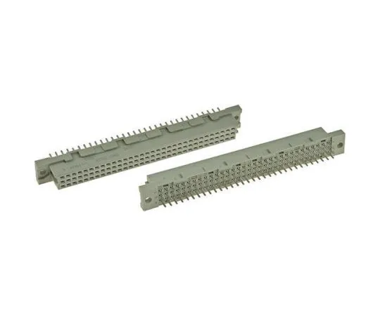 64-0224-41　TE Connectivity Eurocard Series 64 Way 2.54mm Pitch, Type C Class C2, 3 Row, Right Angle DIN 41612 Connector, Plug　9-1393644-4