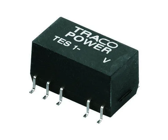 64-0320-28　TRACOPOWER TES 1V 1W Isolated DC-DC Converter Surface Mount, Voltage in 4.5 → 5.5 V dc, Voltage out ±5V dc　TES 1-0521V