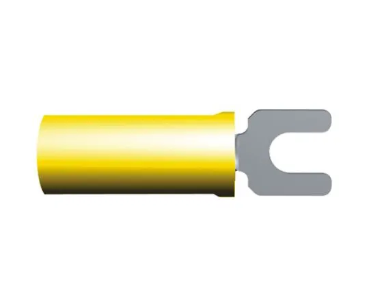 64-0342-49　TE Connectivity PIDG Series Insulated Crimp Spade Connector, 2.6mm² to 6.6mm², 12AWG to 10AWG, M3.5 (#6) Stud Size　322985