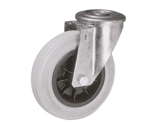 64-0274-37　LAG Stem Swivel Castors 14312G FB, 110kg, Rubber tyres　14312G     FB