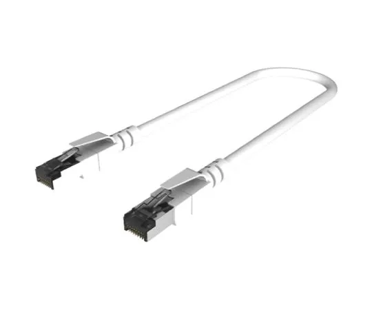 64-0312-70　CAE Multimedia Connect Shielded Cat6a Cable 3m, Grey, Male RJ45/Male RJ45　CORD6AS03LED