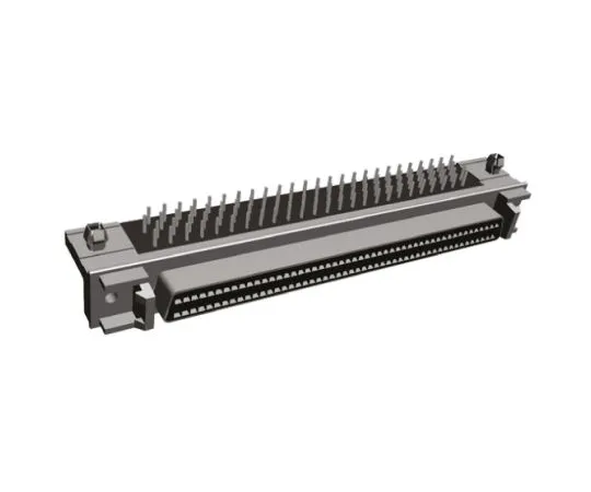 64-0222-71　TE Connectivity Amplimite .050 III Series, 100 Way Right Angle Through Hole PCB D-sub Connector Socket, 1.27mm Pitch,　1761028-5