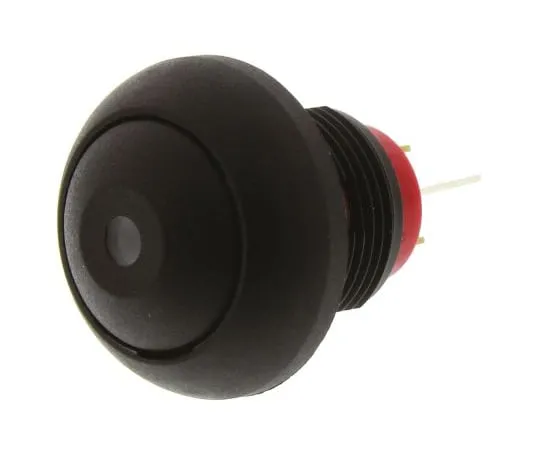 64-0301-17　KNITTER-SWITCH Single Pole Single Throw (SPST) Momentary Yellow LED Miniature Push Button Switch, IP67, 12.9 (Dia.)mm,　DPWL1CGKY