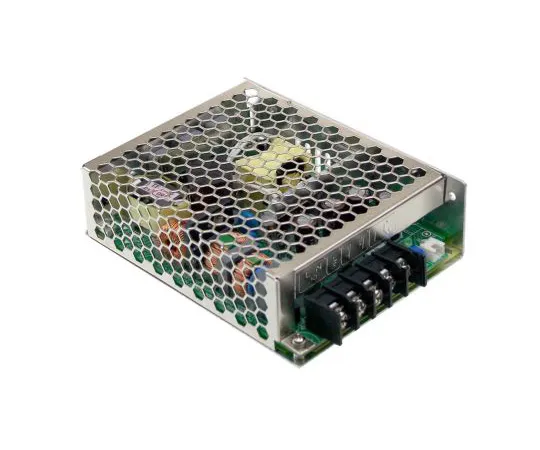 64-0313-40　Mean Well 75W 1 Output Embedded Switch Mode Power Supply SMPS, 10A, 7.5V dc Enclosed　HRP-75-7.5RS