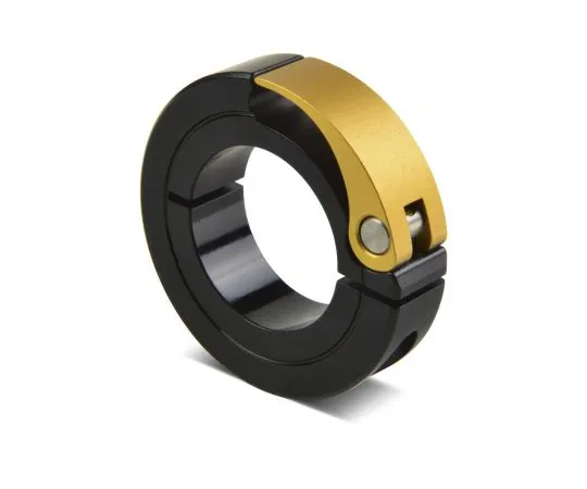 64-0281-88　Ruland Collar One Piece Quick Clamp, Bore 8mm, OD 38mm, W 10mm, Aluminium　MQCL-8-A