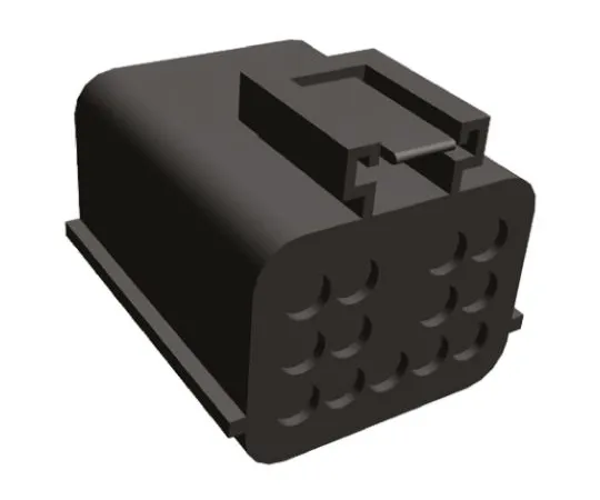 64-0222-44　TE Connectivity Econoseal III 070 Male Connector Housing, 4.8mm Pitch, 13 Way, 3 Row　344260-1