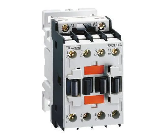 64-0239-97　Lovato 3 Pole Contactor, 18 A, 110 V ac Coil, Orange, 3NO, 7.5 kW　BF1810A110