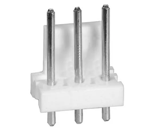 64-0226-26　TE Connectivity MTA-156, 3 Way, 1 Row, Straight PCB Header　640388-3