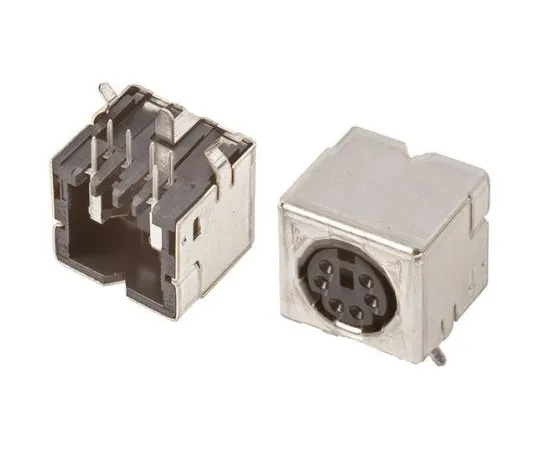 64-0342-68　TE Connectivity 6 Pole Right Angle Din Socket Socket, 1A, 30 V ac　5750071-1
