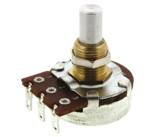 64-0266-24　Bourns 1 Gang Rotary Carbon Potentiometer with a 6.35 mm Dia. Shaft, 250kΩ, ±20%, 0.25W, Audio PDB241-GTR02-254A2　PDB241-GTR02-254A2