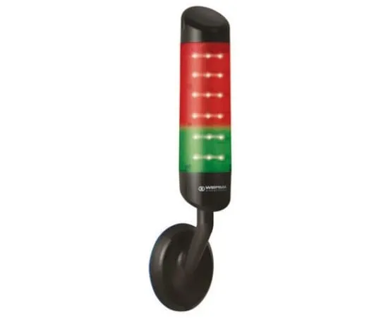 64-0283-20　Kompakt 695 LED Beacon Tower With Buzzer, 3 Light Elements, Clear, 24 V dc　69520055