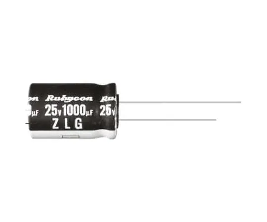 64-0306-02　Rubycon 330μF 6.3V dc Aluminium Electrolytic Capacitor, Through Hole 6.3 (Dia.) x 11mm +105°C 6.3mm 2.5mm　6.3ZLG330MEFC6.3X11