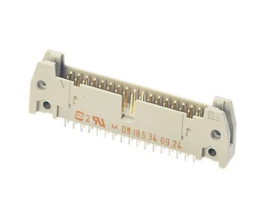 64-0270-66　Harting SEK 18, 34 Way, 2 Row, Straight PCB Header　09185346924