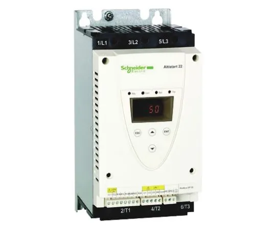 64-0342-77　Schneider Electric 75 A Soft Starter ATS22 Series, IP20, 37 kW, 230 → 440 V　ATS22D75Q