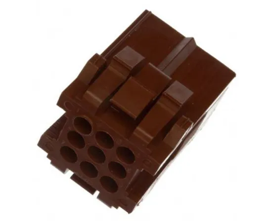 64-0218-10　TE Connectivity Metrimate Female Connector Housing, 5mm Pitch, 9 Way, 3 Row　207440-1
