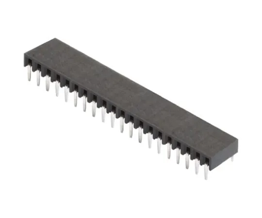64-0225-83　HARWIN 2.54mm Pitch 20 Way 1 Row Right Angle PCB Socket, Through Hole, Solder Termination　M20-7892046