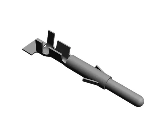 64-0220-27　TE Connectivity Mini-Universal MATE-N-LOK Series Tin Plated Crimp Pin Connector, 0.5mm² to 2mm², 20AWG to 14AWG　350654-1